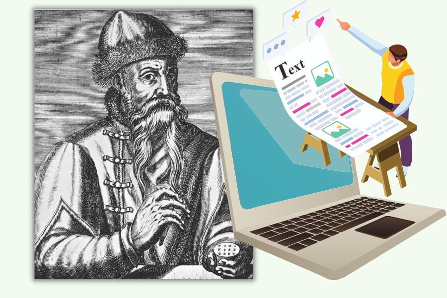 Gutenberg Diagram Title Image