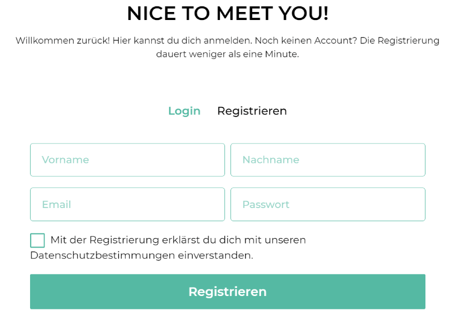 Forms should be designed as simple as possible.